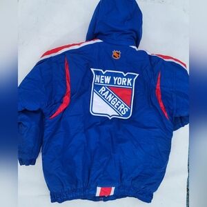 Starter NY Ranger NHL Hockey Team Mens Vintage Jacket